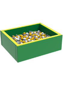 Сухой басейн для дітей прямокутний 120х100 см HOP-HOP